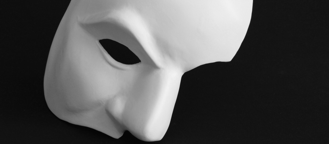 Maske vom Phantom der Oper